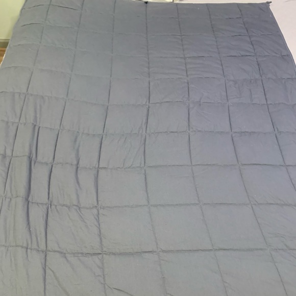 Luna weighted blanket 12 pound 48” x 72” charcoal - Picture 2 of 3